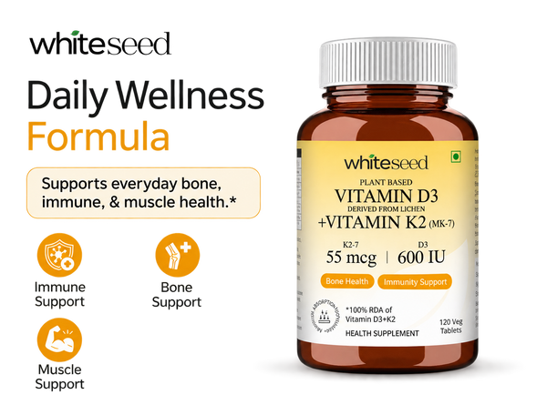 Whiteseed Vitamin D3 + K2
