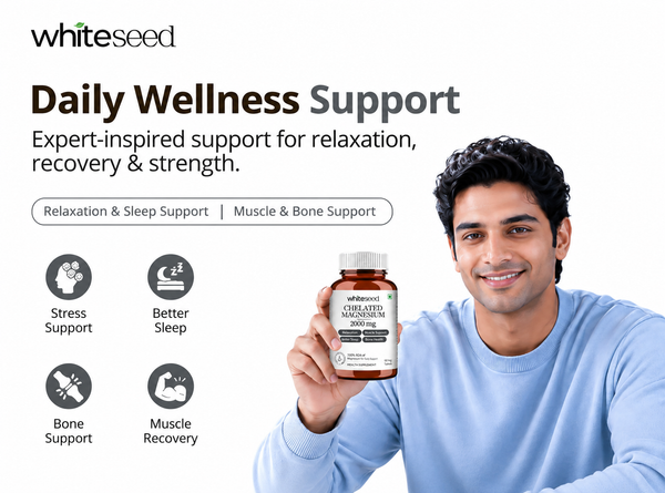 Whiteseed Chelated Magnesium Glycinate 2000 mg