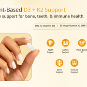 Whiteseed Vitamin D3 + K2