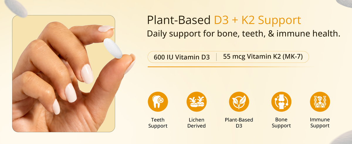 Whiteseed Vitamin D3 + K2
