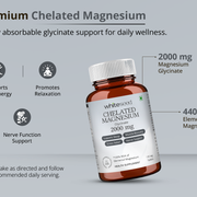Whiteseed Chelated Magnesium Glycinate 2000 mg