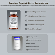 Whiteseed Chelated Magnesium Glycinate 2000 mg
