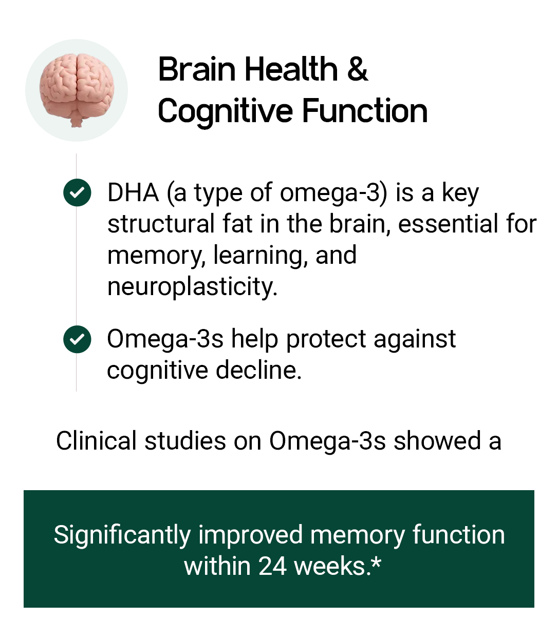 Brain health and focus