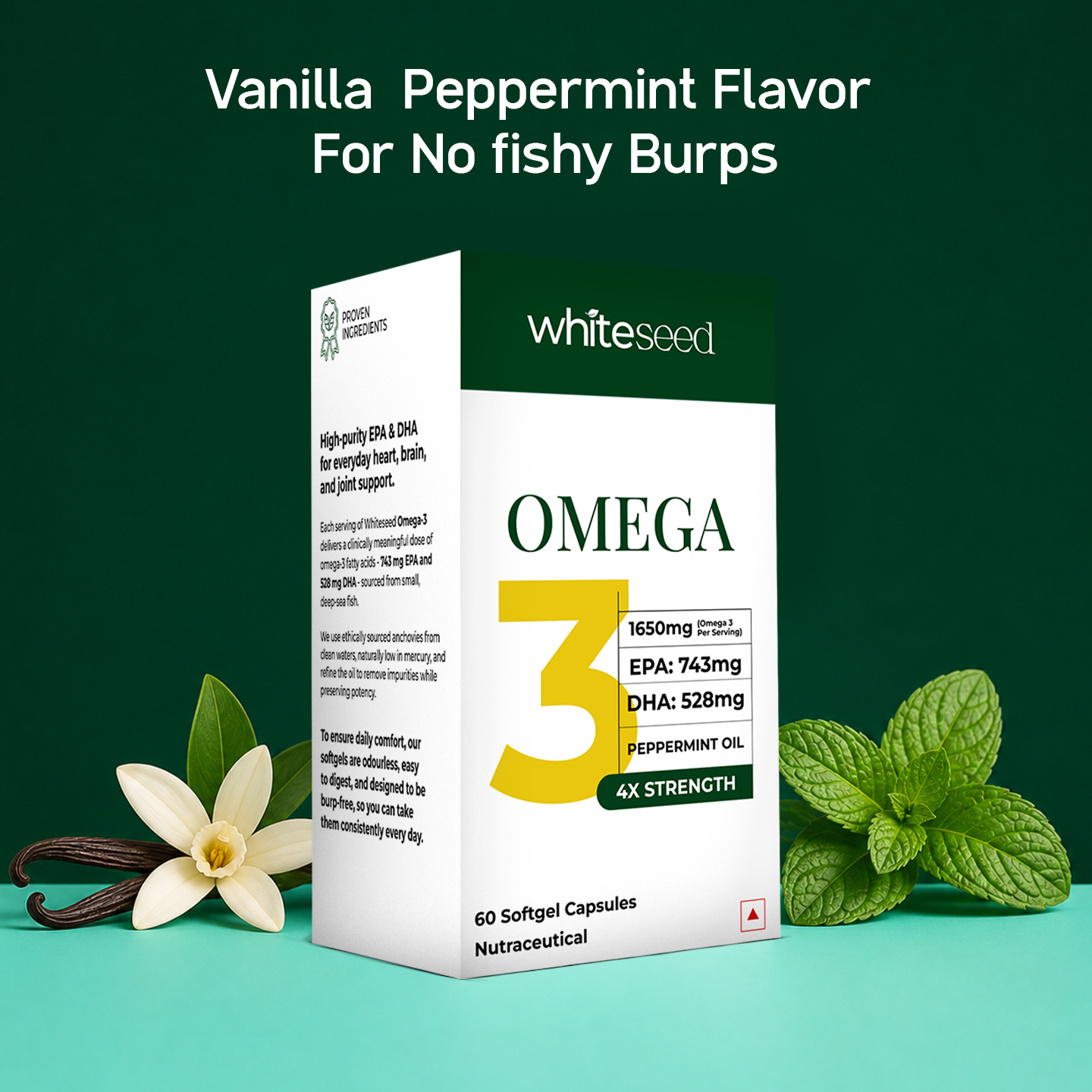 Peppermint finish