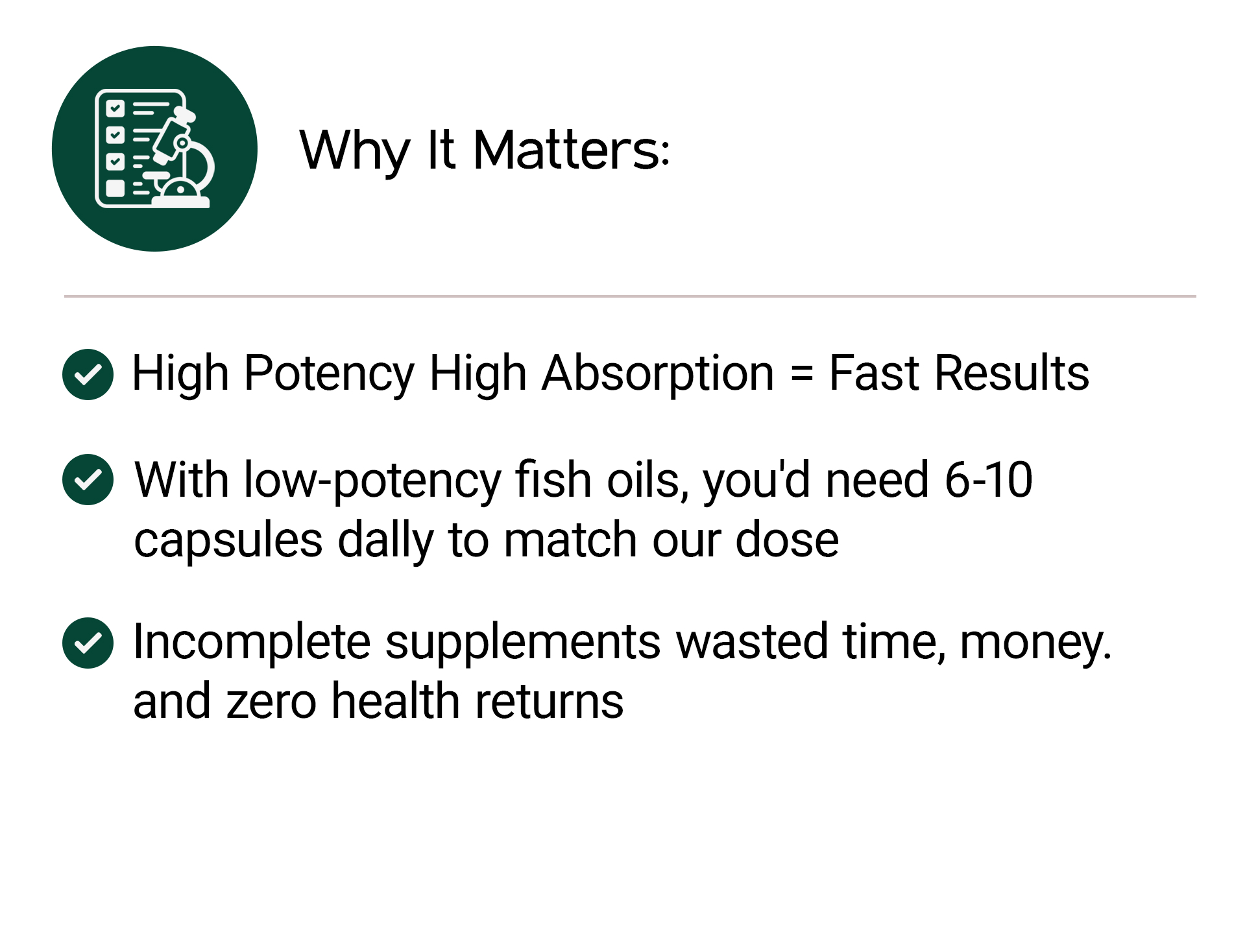 Why it Matters